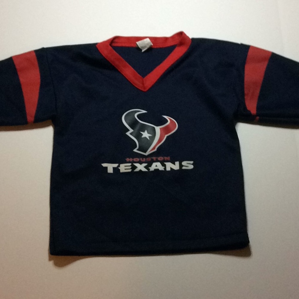 Franklin Houston Texans Jersey Short Sleeve Made USA Size Small Shirt